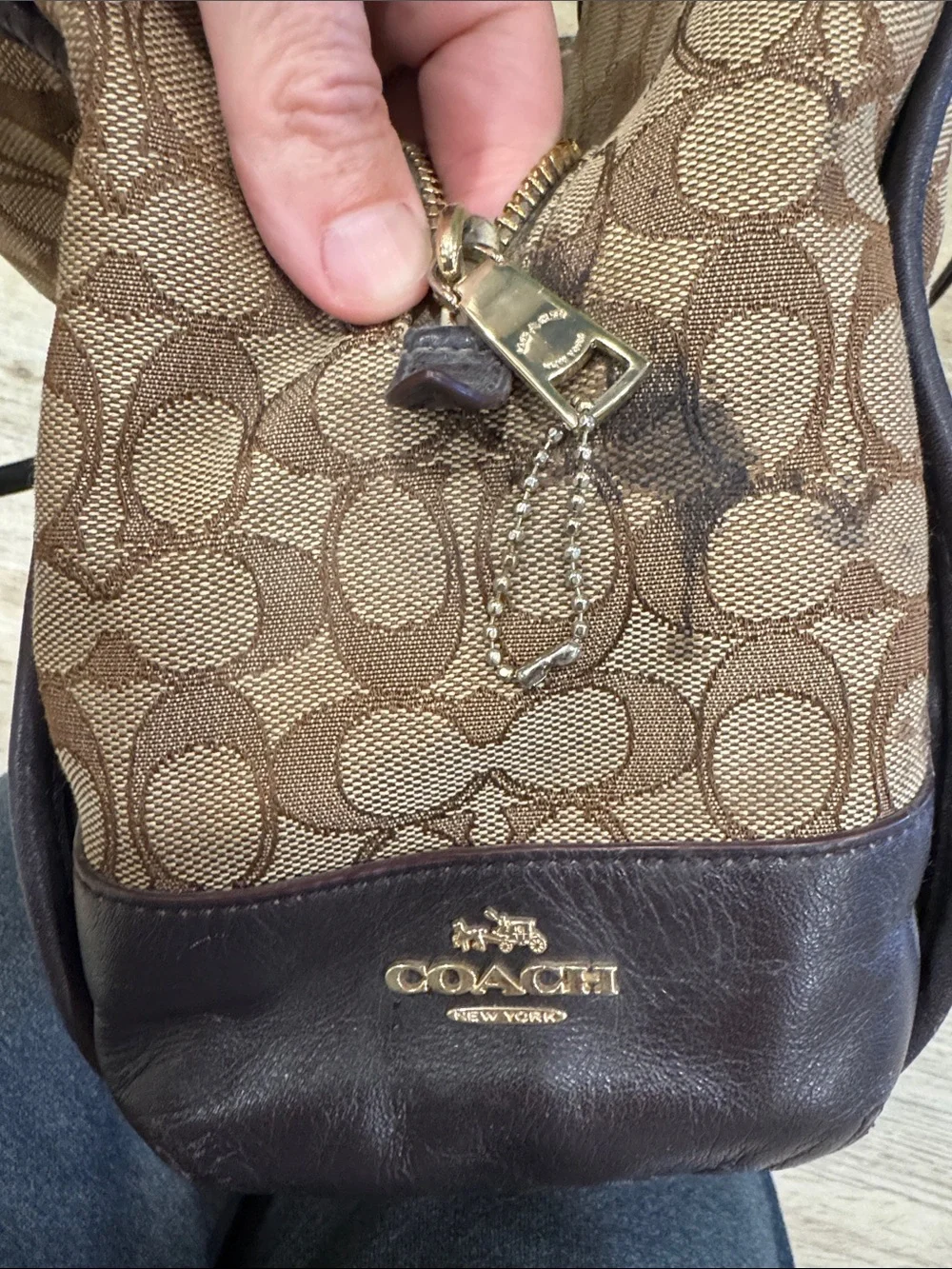 Coach timeless brown